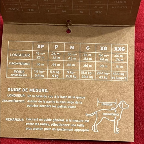 Dog lover SET Eddie Bauer Classic Dark Red Vest/Flannel LINED+bandanna+Book SzL - Picture 4 of 16